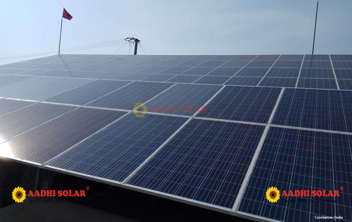 Aadhi Solar Power Plant On Grid